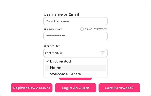 An overview of the login