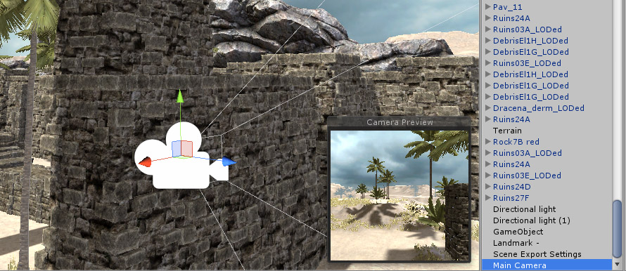 Removing the main camera in Unity