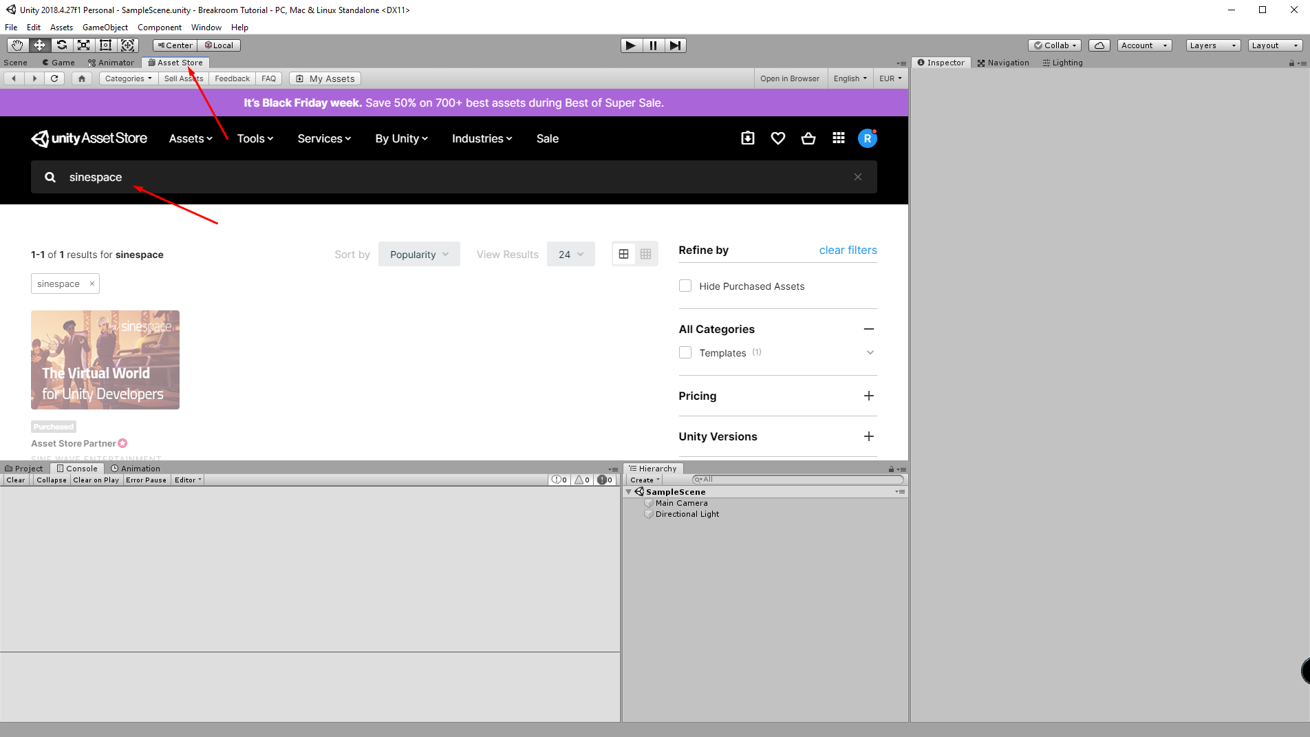 SDK basics | Sinespace Documentation