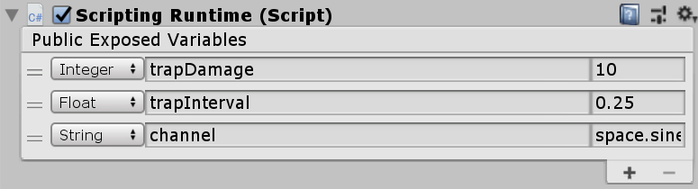 Trap public variables in the Unity inspector